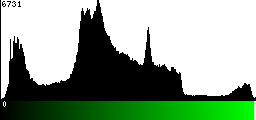 Green Histogram