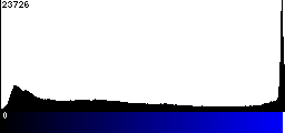 Blue Histogram
