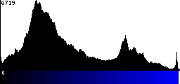 Blue Histogram