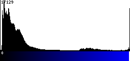 Blue Histogram