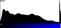 Blue Histogram