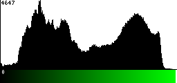 Green Histogram