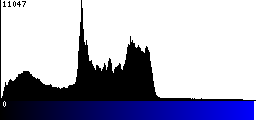 Blue Histogram