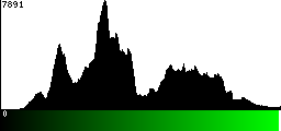 Green Histogram