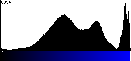 Blue Histogram