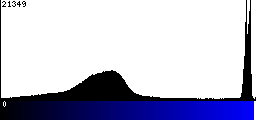Blue Histogram
