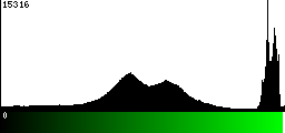 Green Histogram