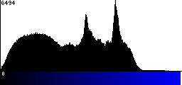 Blue Histogram