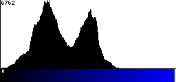Blue Histogram