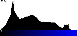 Blue Histogram