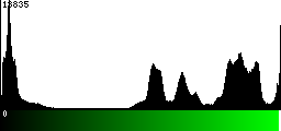 Green Histogram