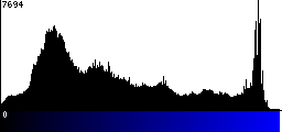 Blue Histogram