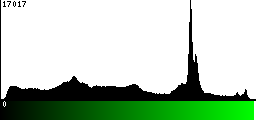 Green Histogram