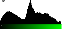 Green Histogram