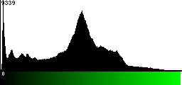 Green Histogram