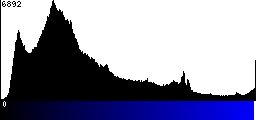 Blue Histogram