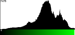 Green Histogram
