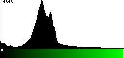 Green Histogram