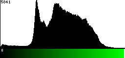 Green Histogram