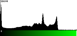 Green Histogram