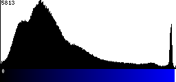Blue Histogram