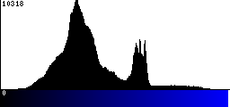 Blue Histogram