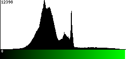 Green Histogram