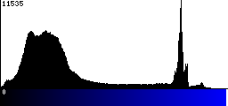 Blue Histogram