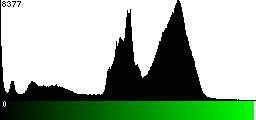Green Histogram