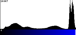 Blue Histogram