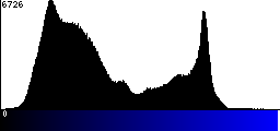 Blue Histogram