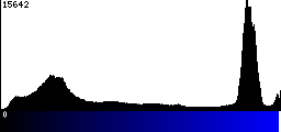 Blue Histogram