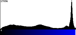 Blue Histogram