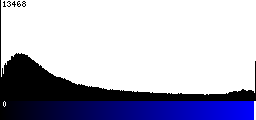 Blue Histogram