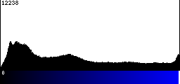 Blue Histogram