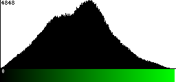 Green Histogram