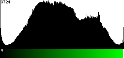 Green Histogram