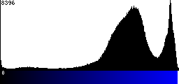Blue Histogram