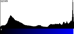 Blue Histogram