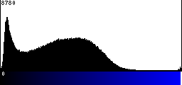 Blue Histogram