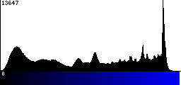 Blue Histogram