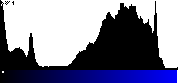 Blue Histogram