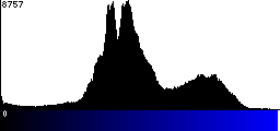 Blue Histogram