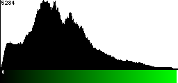 Green Histogram
