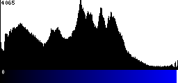 Blue Histogram