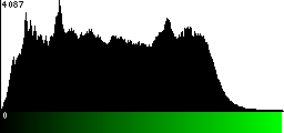 Green Histogram