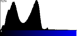 Blue Histogram
