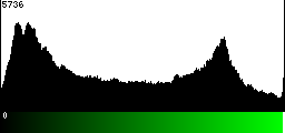 Green Histogram