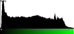 Green Histogram