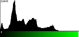 Green Histogram